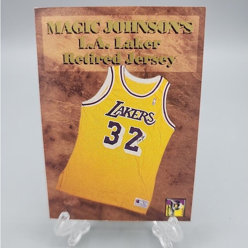 Magic Johnson Prototype Promo Card TABB Investments 1992 NBA /70000 Trading Card